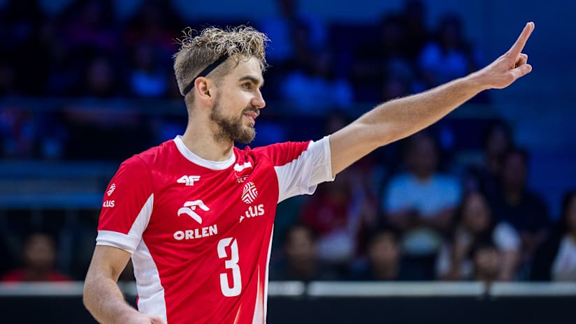 Polish libero Jakub Popiwczak ready for more World Championship action on Saturday
