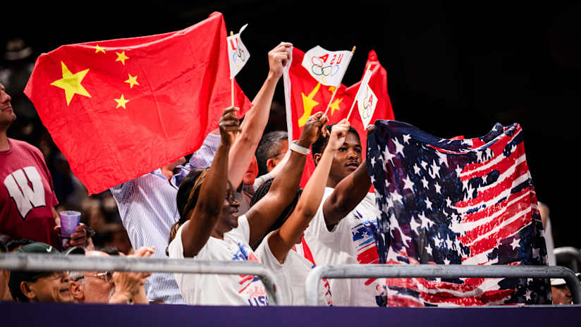 USA (USA) vs. China (CHN) women - Pool A #18253397