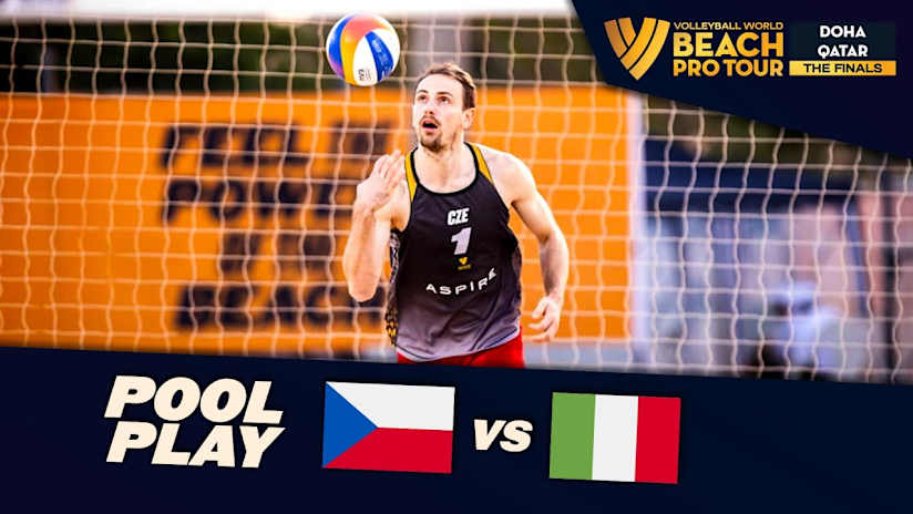 Perusic/Schweiner vs. Cottafava/Nicolai - Pool Play Highlights | Doha Finals 2024 #BeachProTour