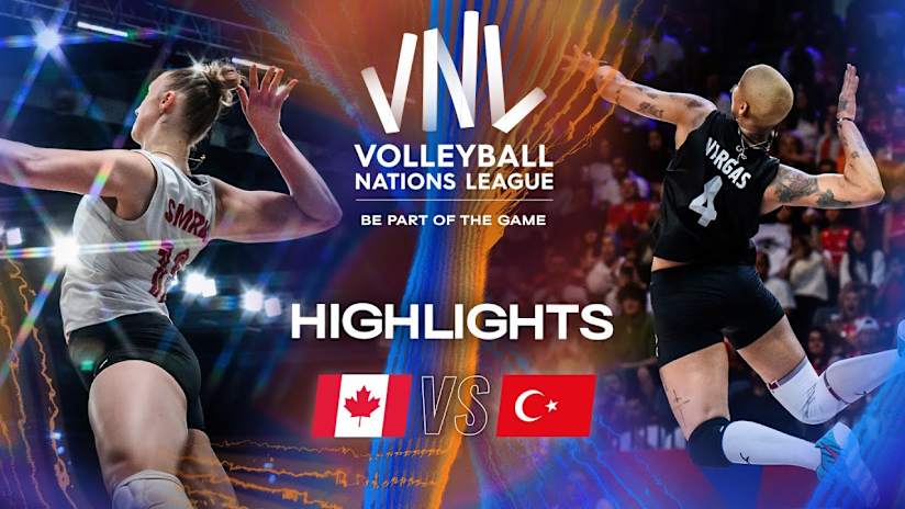 Canada 🇨🇦 vs. Türkiye 🇹🇷 - Highlights | Week 2 | Women's VNL 2025