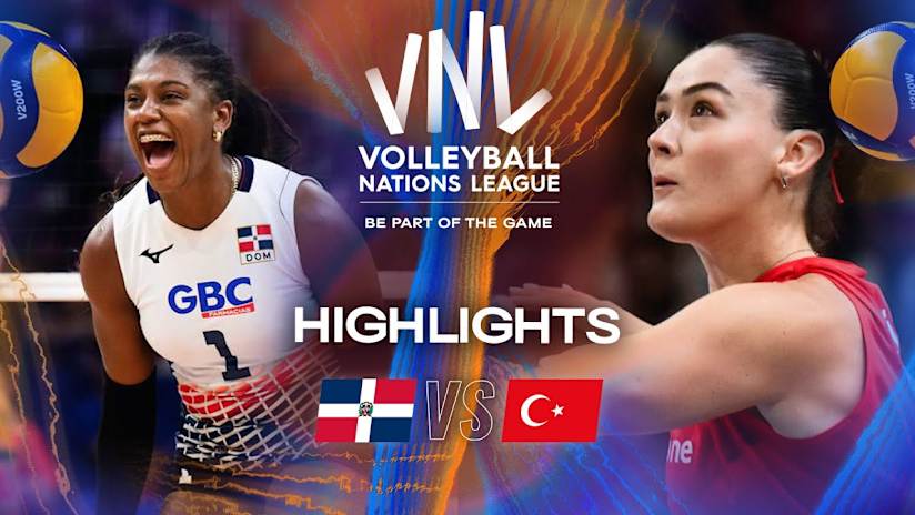 Dominican Republic 🇩🇴 vs. Türkiye 🇹🇷 - Highlights | Week 2 | Women's VNL 2025
