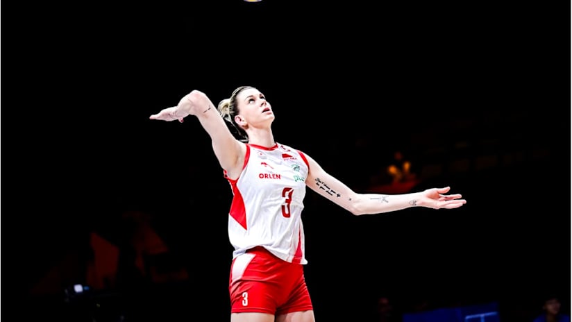 Magdalena Stysiak, Tailandia - Polonia VNL 2025