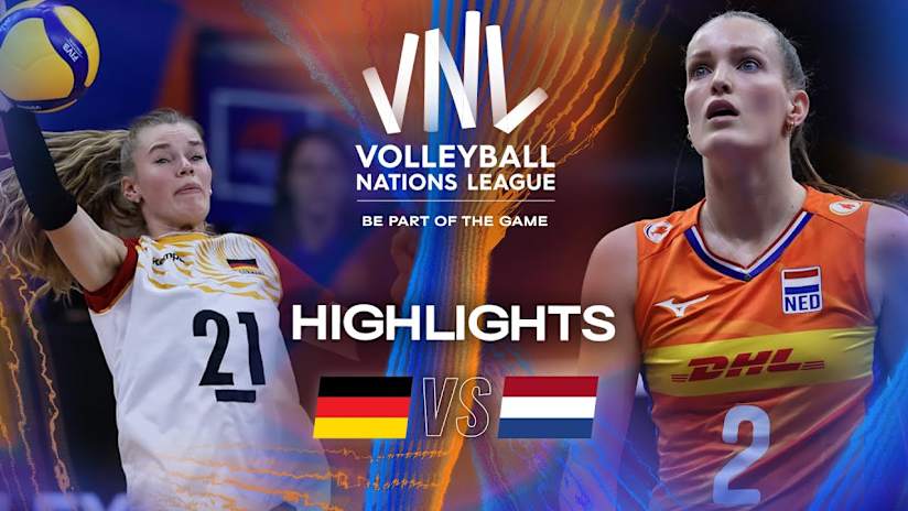 Germany 🇩🇪 vs. Netherlands 🇳🇱 - Highlights | Week 2 | Women's VNL 2025