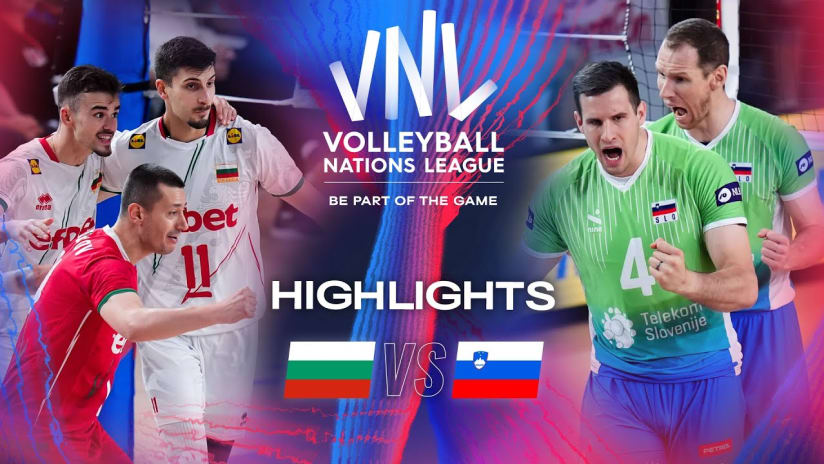 🇧🇬 BUL vs. 🇸🇮 SLO - Highlights | Week 2 | Men's VNL 2024
