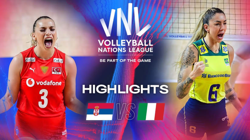 🇹🇷 TÜR vs. 🇧🇷 BRA - Highlights | Week 3 | Women's VNL 2024