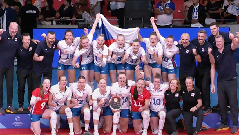 Women’s Volleyball Challenger Cup 2024 winners Czechia