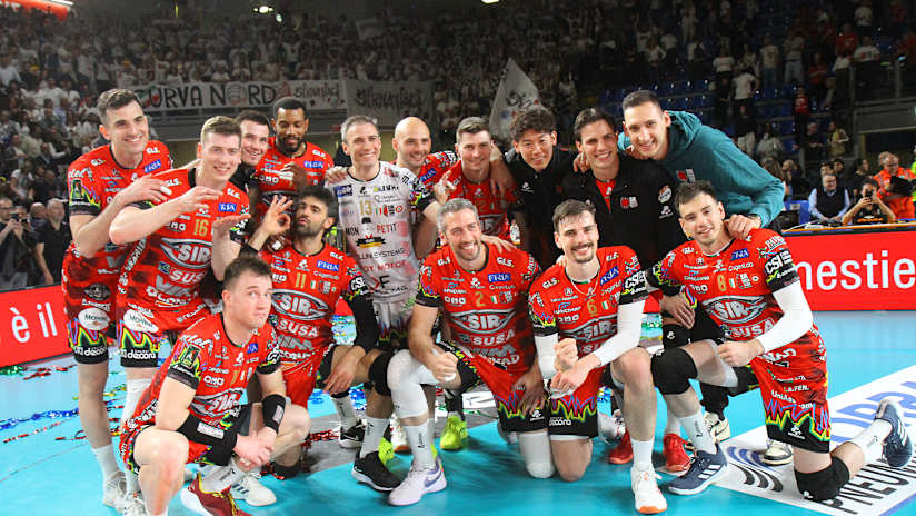 Sir Susa Vim Perugia Superlega 2024 2025 (fonte: legavolley.it)