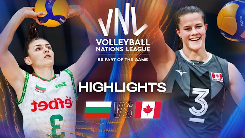 Bulgaria 🇧🇬 vs. Canada 🇨🇦 - Highlights | Week 1 | Women's VNL 2025