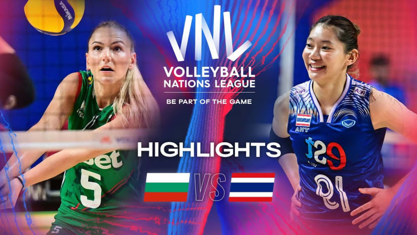 🇧🇬 BUL vs. 🇹🇭 THA - Highlights | Week 3 | Women's VNL 2024