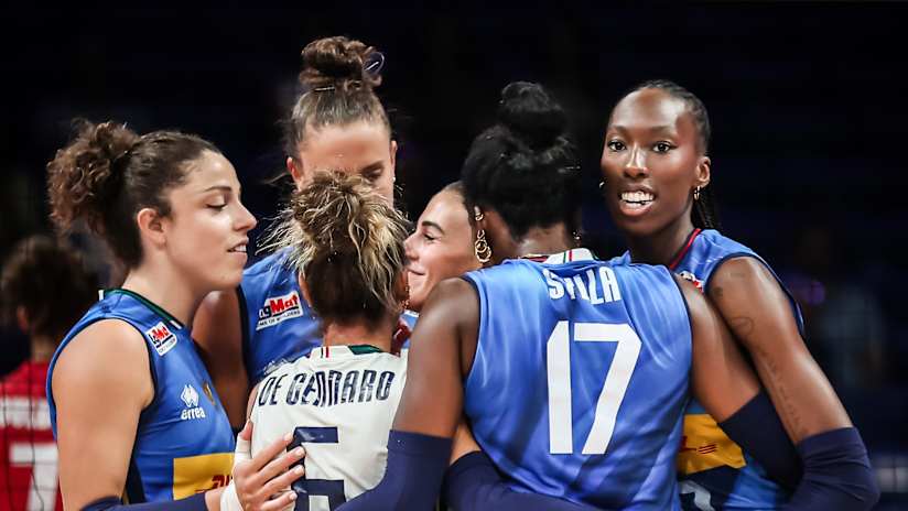 Italia vs Belgio - VNL 2025 femminile