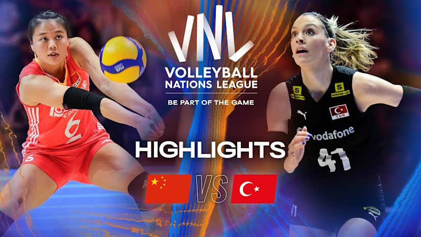 China 🇨🇳 vs. Türkiye 🇹🇷 - Highlights | Week 1 | Women's VNL 2025