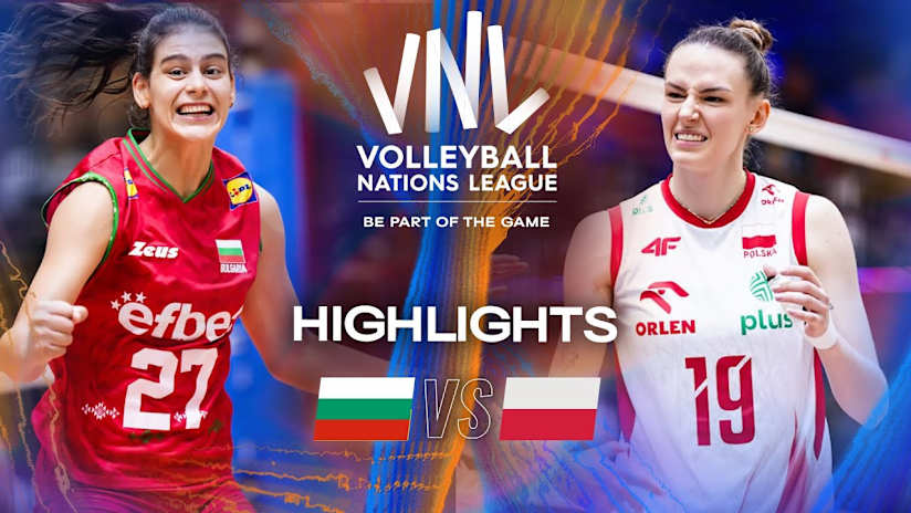 Bulgaria 🇧🇬 vs. Poland 🇵🇱 - Highlights | Week 3 | Women's VNL 2025