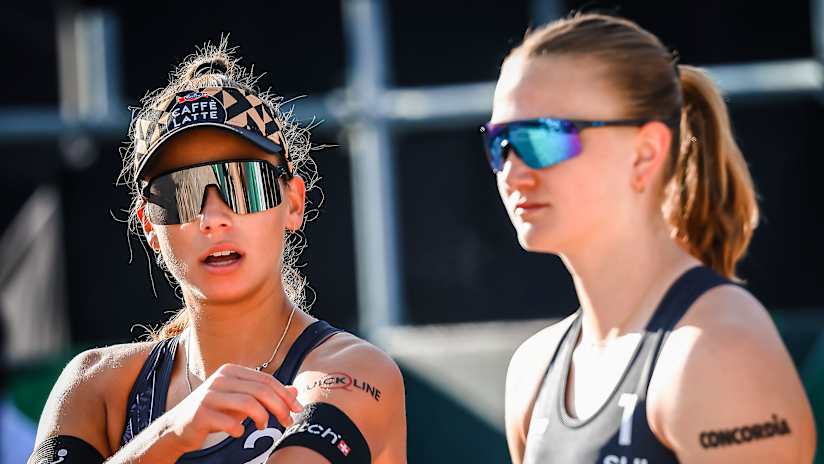 Bossart/Kernen (SUI) vs. Stevenson/Hinton (NZL) - Pool G #67884274