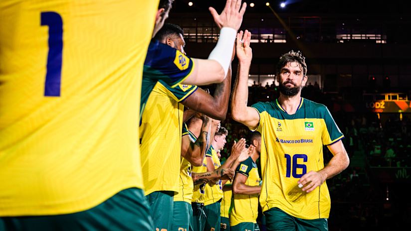 Lucas Saatkamp Brazil Volleyball Paris 2024