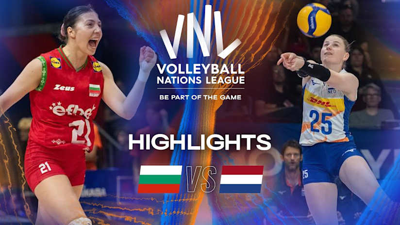 Bulgaria 🇧🇬 vs. Netherlands 🇳🇱 - Highlights | Week 1 | Women's VNL 2025
