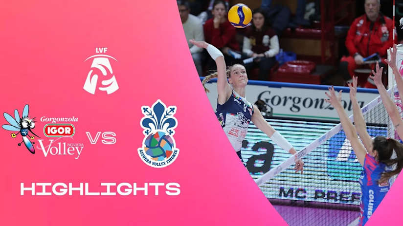 Novara vs. Firenze | Highlights | LVF A1 | 9a Giornata
