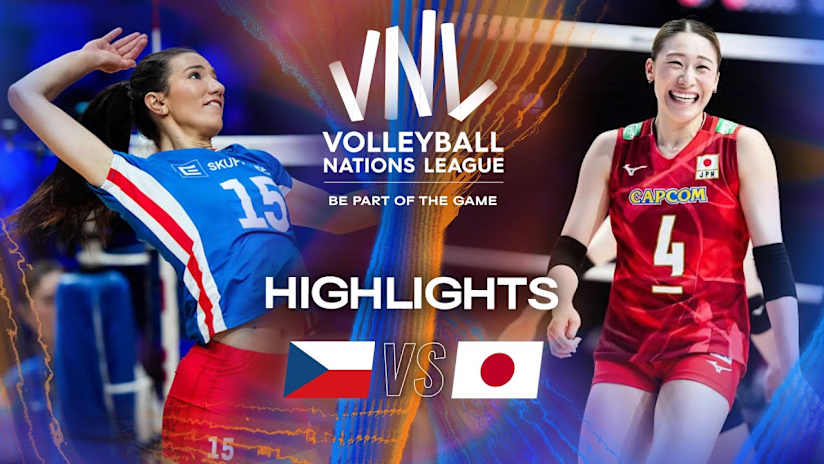 Czechia 🇨🇿 vs. Japan 🇯🇵 - Highlights | Week 2 | Women's VNL 2025