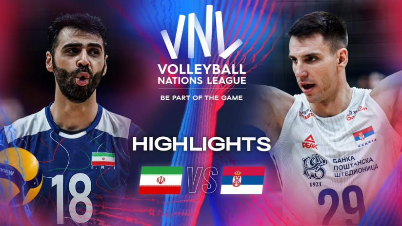 🇮🇷 IRI vs. 🇷🇸 SRB - Highlights | Week 1 | Men's VNL 2024