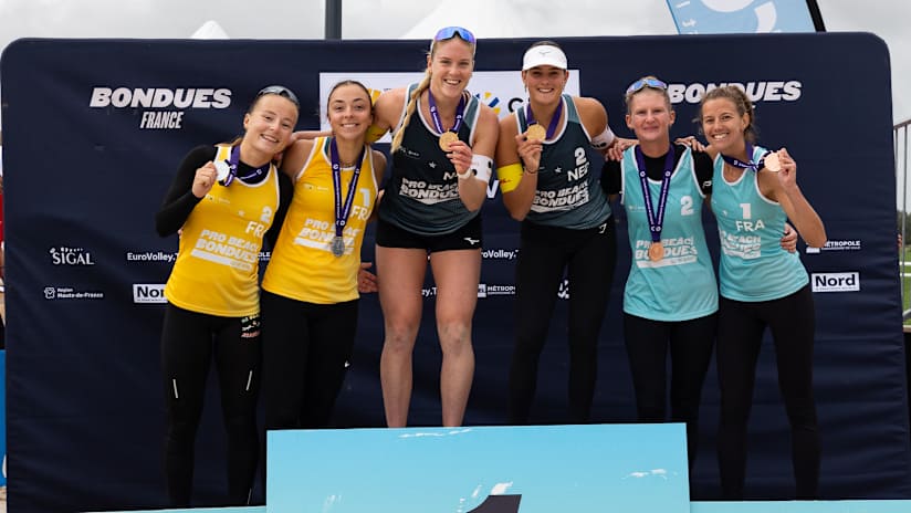 2025 Bondues Lille Metropole Futures podium