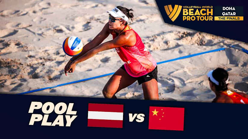 Tina/Anastasija vs. Xue/X. Y. Xia - Pool Play Highlights | Doha Finals 2024 #BeachProTour