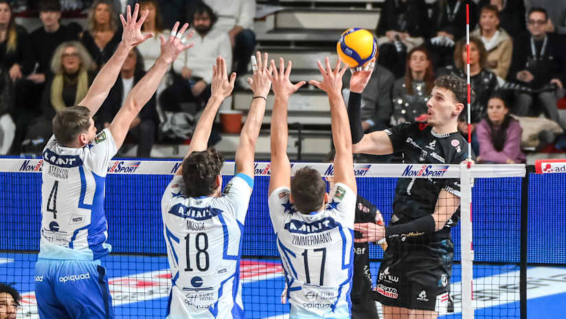 Vero Volley and Padova to meet in important clash for the playoffs (source: legavolley.it)