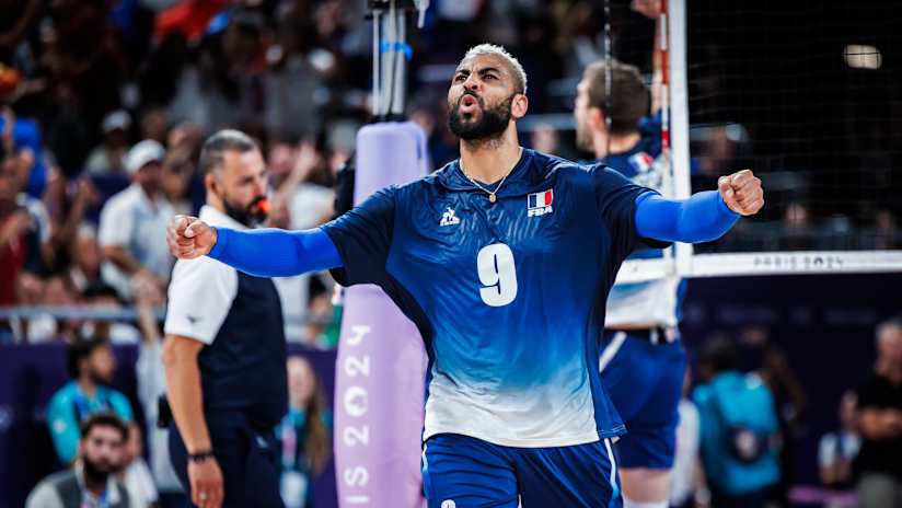 Star outside hitter Earvin Ngapeth scored in key moments for the defending champions