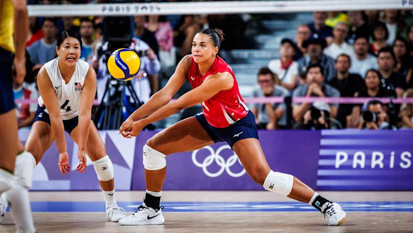 Playing in her first Olympics, Avery Skinner has been a key player for the USA