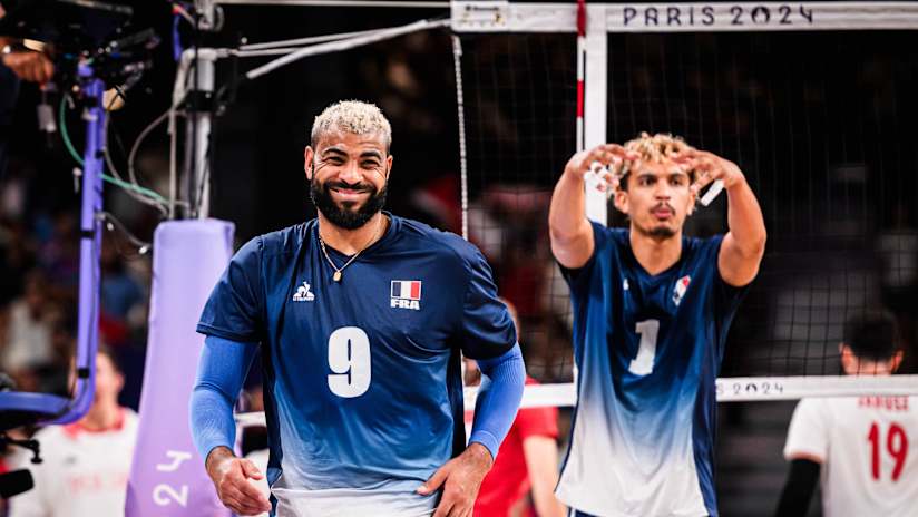 The mercurial Ngapeth delivered great performances in France's second gold medal-winning campaign