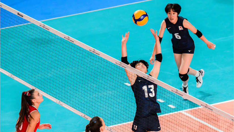 Setter Haruka Toki used her options well and paved the way for the Japanese victory