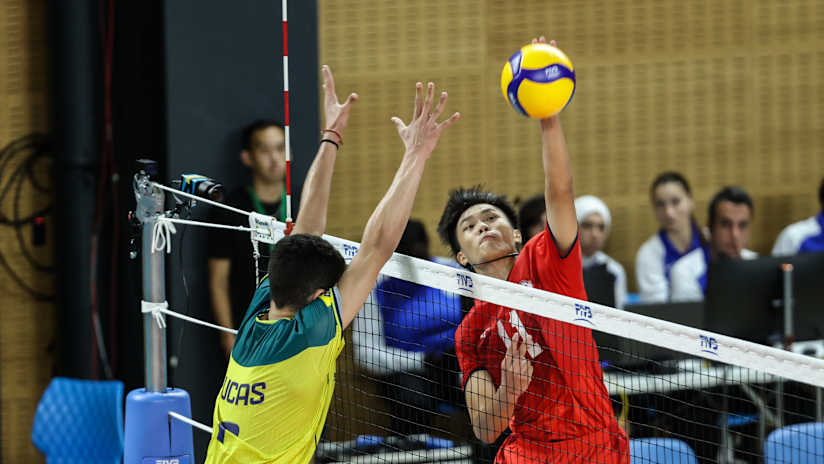 Brazil (BRA) vs. Chinese Taipei (TPE) men - Quarterfinals #20233721