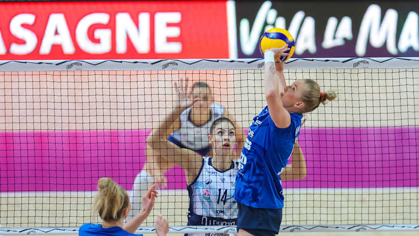 Conegliano's captain Joanna Wołosz will be one of the many stars on the court on Saturday (Photo- Lega Femminile)