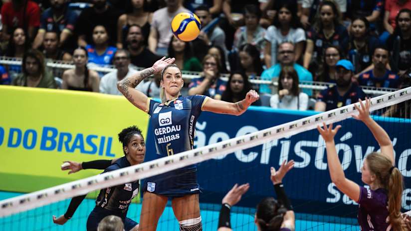 Bicampeã Olímpica Thaisa é um dos destaques do atual campeão Gerdau Minas