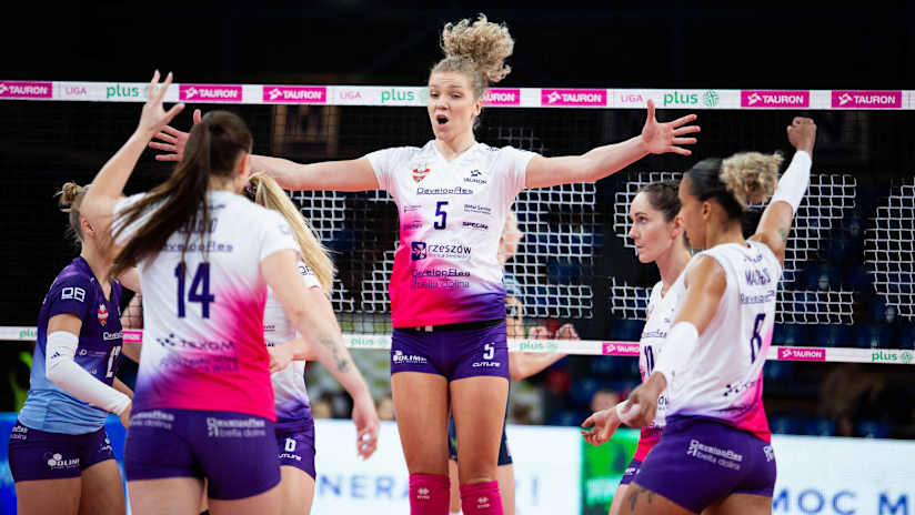 Polish national team middle blocker Agnieszka Korneluk is one of the top players in the Tauron Liga