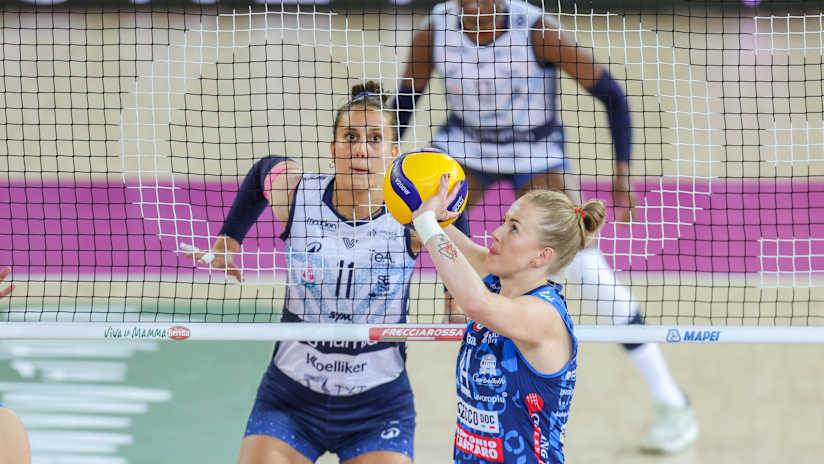 Conegliano's Joanna Wołosz and Milano's Anna Danesi are among the many stars who will be on the court