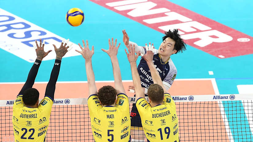 Allianz v Modena (source: legavolley.it)