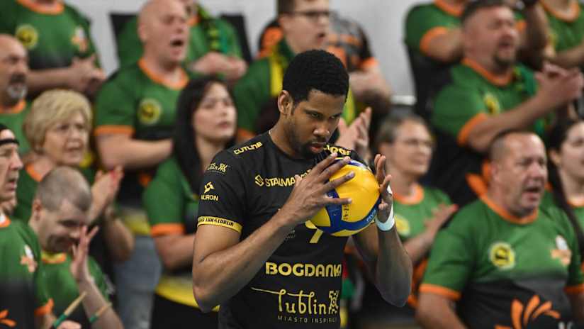 Wilfredo Leon (BOGDANKA) Photo: Arkadiusz Kogut / plusliga.pl