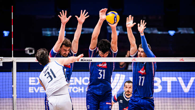 Italy (ITA) vs. France (FRA) men - Quarterfinals #17159421