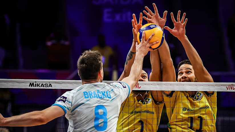 Brazil (BRA) vs. Slovenia (SLO) men - Pool 2 - Preliminary Phase #47244263