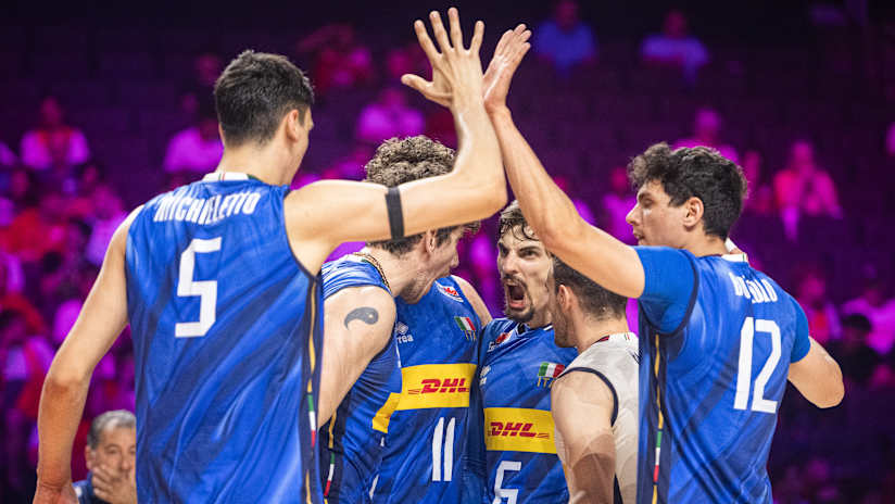 Italy (ITA) vs. Poland (POL) men - Pool 5 - Preliminary Phase #48369149