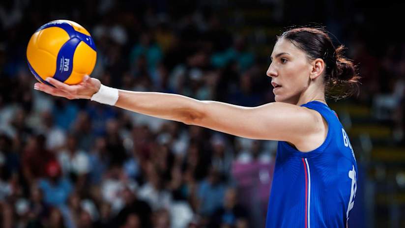 Serbian star Tijana Boskovic ready to go for the VNL in Apeldoorn