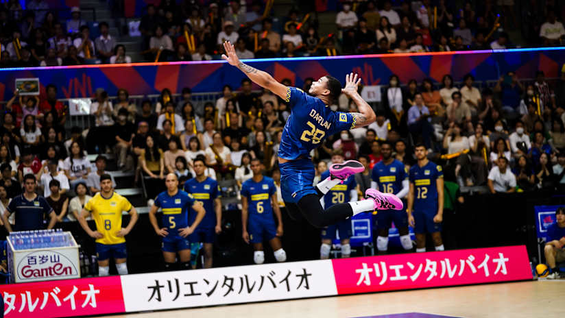Türkiye (TUR) vs. Brazil (BRA) men - Pool 9 - Preliminary Phase Volleyball Nations League