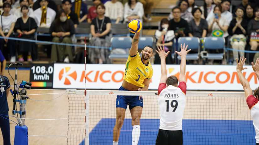 Germany (GER) vs. Brazil (BRA) men - Pool 9 - Preliminary Phase #52241708