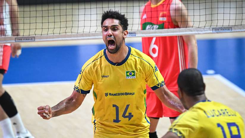 Brazil (BRA) vs. China (CHN) men - Quarterfinals #53340071