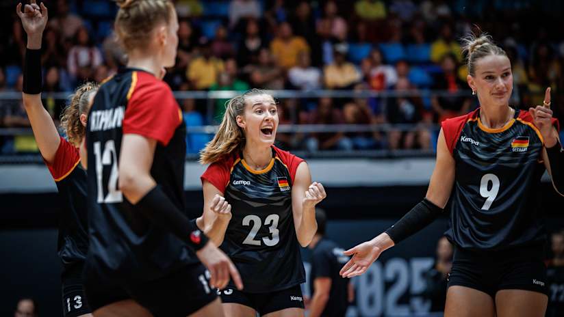 Germany (GER) vs. Vietnam (VIE) women - Pool G, 2025 FIVB Volleyball Women`s World Championship