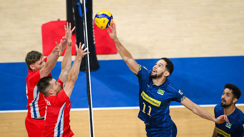 Brazil (BRA) vs. Czechia (CZE) men - Pool H #59316169