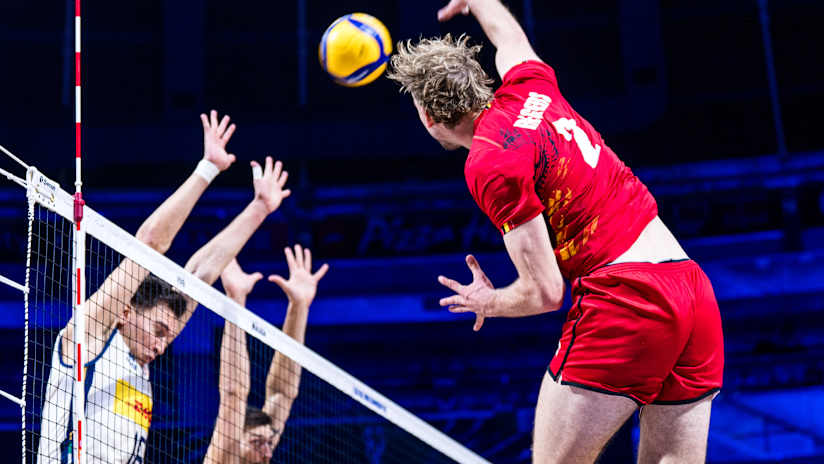 Italy (ITA) vs. Belgium (BEL) men - Pool F