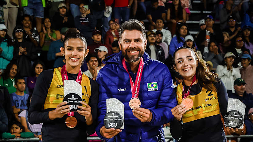 Marcela/Maria Clara (BRA) vs. Honti-Majoros/Kun (HUN) - Final 3rd Place #68448479