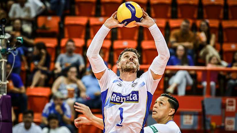 Volei Renata (BRA) (REN) vs. Praia Clube (BRA) (PRA) men - Pool A #77344442