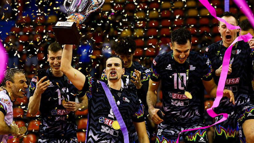 Osaka Bluteon (JPN) (OSB) vs. Sir Sicoma Monini Perugia (ITA) (PGA) men - Final 1-2 #77882962