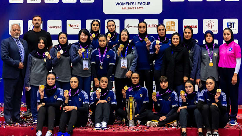 CAVA champions Foolad Mobarakeh Sepahan Isfahan (source: CAVA - Central Asian Volleyball Association)